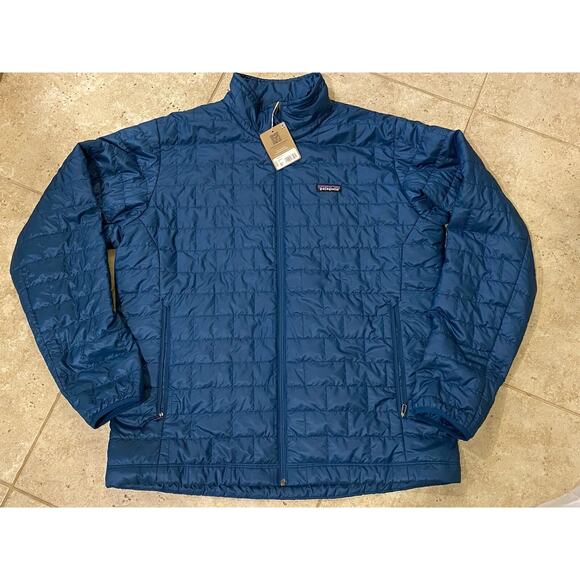 Patagonia Nano Puff Jacket Lagom Blue Men’s Small S $239 | Insulated NWT NEW - Picture 1 of 5